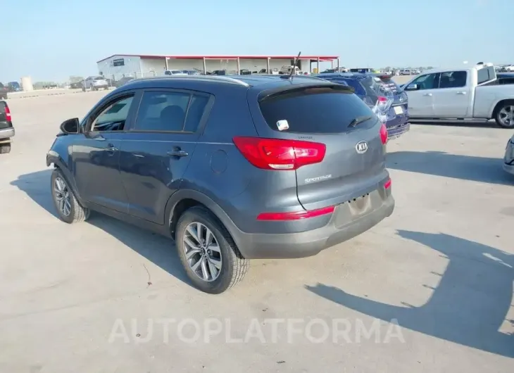 KIA SPORTAGE 2016 vin KNDPB3AC5G7794871 from auto auction Iaai