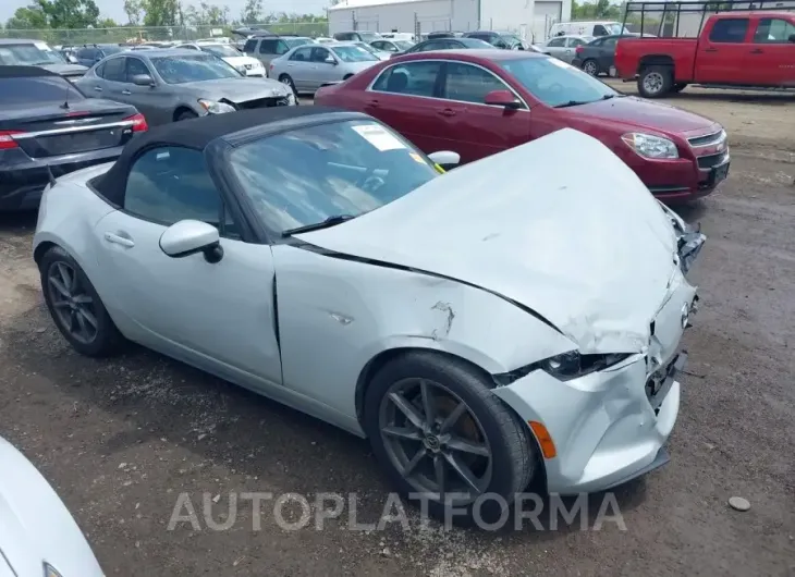 MAZDA MX-5 MIATA 2016 vin JM1NDAD72G0106743 from auto auction Iaai