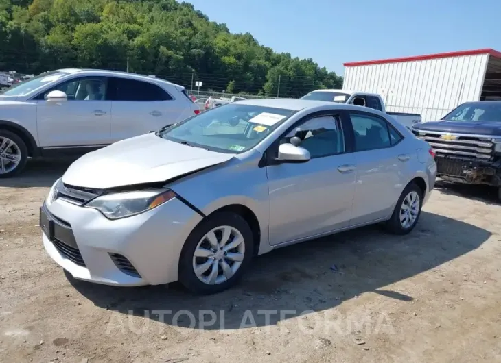 TOYOTA COROLLA 2015 vin 2T1BURHE0FC429350 from auto auction Iaai