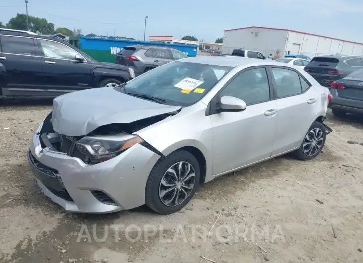 TOYOTA COROLLA 2015 vin 2T1BURHE2FC450149 from auto auction Iaai