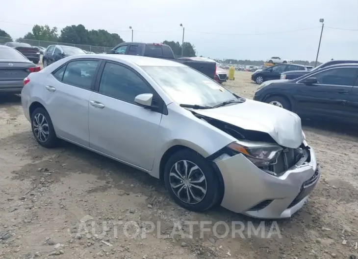 TOYOTA COROLLA 2015 vin 2T1BURHE2FC450149 from auto auction Iaai