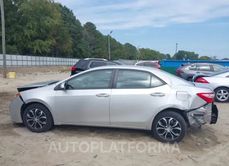 TOYOTA COROLLA 2015 vin 2T1BURHE2FC450149 from auto auction Iaai