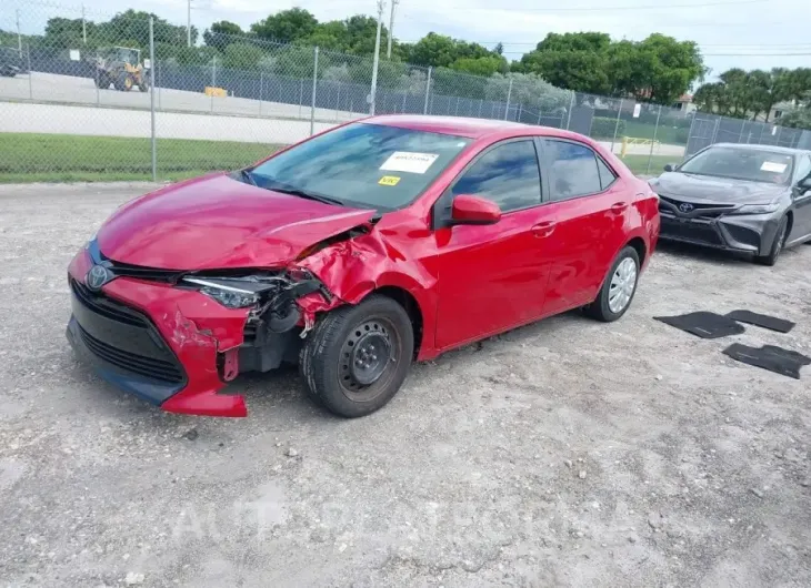 TOYOTA COROLLA 2019 vin 2T1BURHE5KC202827 from auto auction Iaai