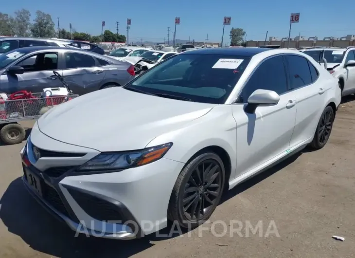 TOYOTA CAMRY 2022 vin 4T1K61AKXNU021012 from auto auction Iaai