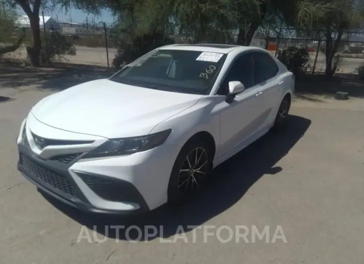 TOYOTA CAMRY 2022 vin 4T1T11AK7NU076567 from auto auction Iaai