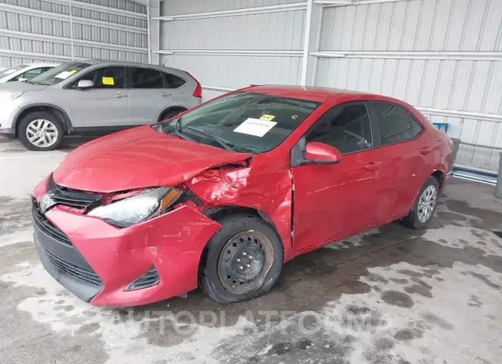 TOYOTA COROLLA 2018 vin 5YFBURHE5JP749031 from auto auction Iaai