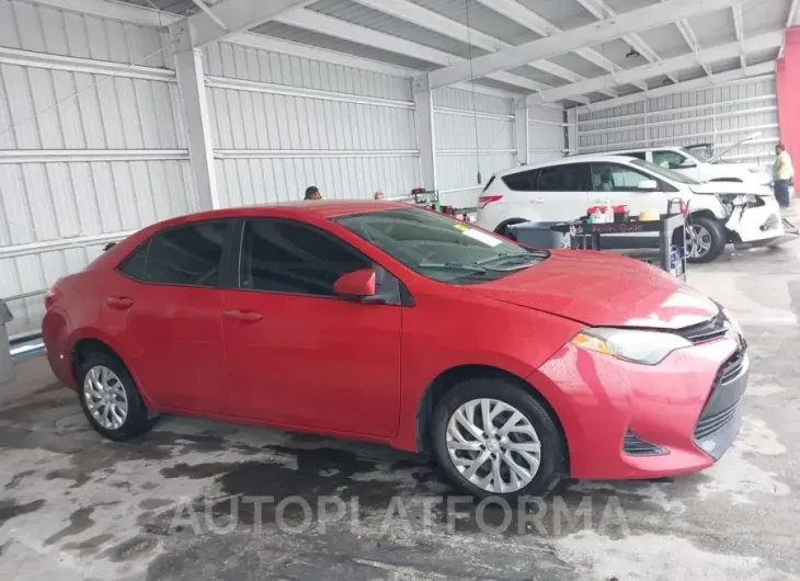 TOYOTA COROLLA 2018 vin 5YFBURHE5JP749031 from auto auction Iaai