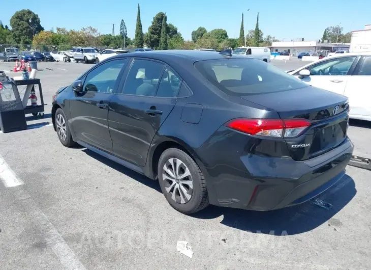 TOYOTA COROLLA 2022 vin JTDEAMDE6NJ052556 from auto auction Iaai