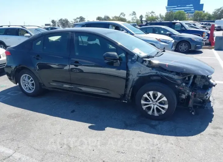 TOYOTA COROLLA 2022 vin JTDEAMDE6NJ052556 from auto auction Iaai