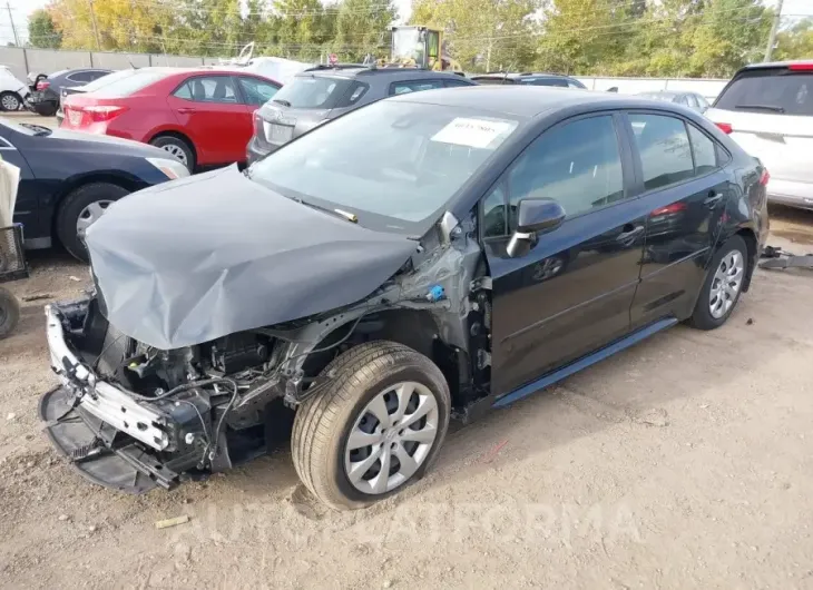 TOYOTA COROLLA 2022 vin JTDEPMAE2NJ220647 from auto auction Iaai