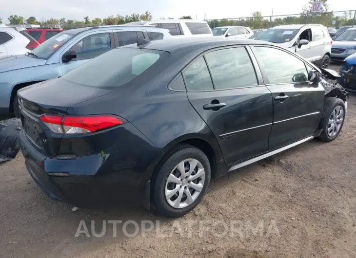 TOYOTA COROLLA 2022 vin JTDEPMAE2NJ220647 from auto auction Iaai