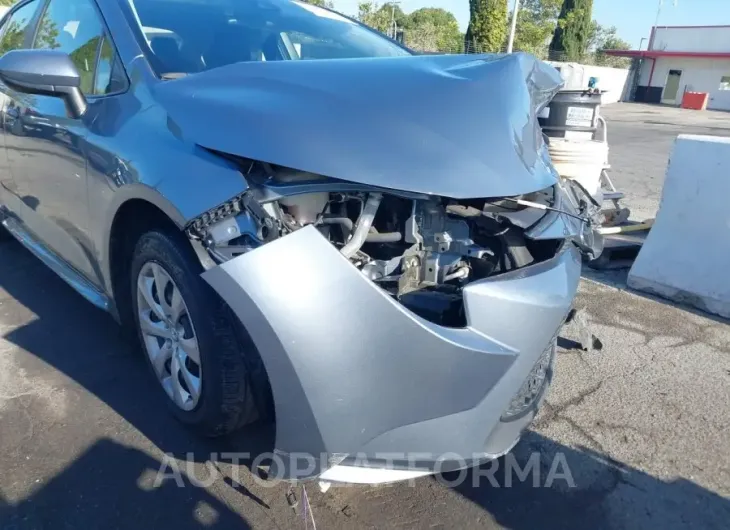 TOYOTA COROLLA 2020 vin JTDEPRAE6LJ093539 from auto auction Iaai