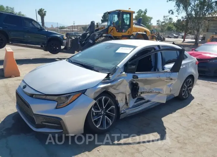 TOYOTA COROLLA 2022 vin JTDS4MCE3N3513941 from auto auction Iaai