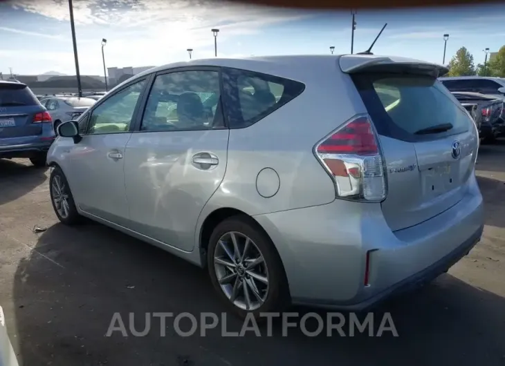 TOYOTA PRIUS V 2016 vin JTDZN3EU1GJ045412 from auto auction Iaai