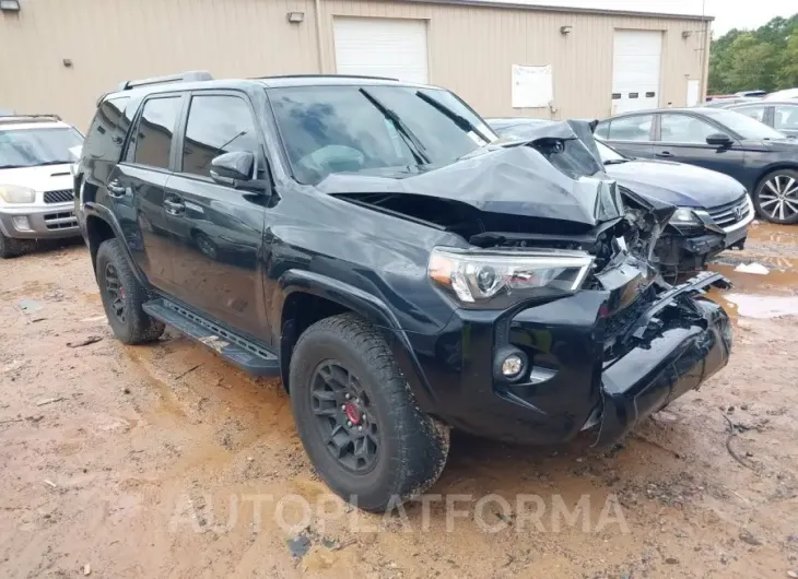 TOYOTA 4RUNNER 2021 vin JTERU5JRXM5933866 from auto auction Iaai