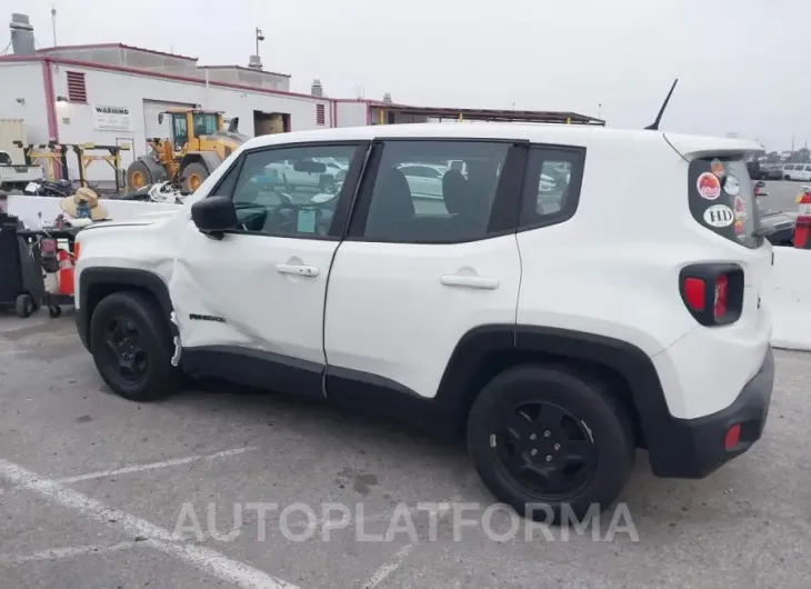 JEEP RENEGADE 2018 vin ZACCJAAB9JPG70500 from auto auction Iaai