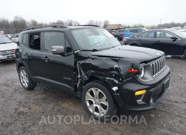 JEEP RENEGADE 2019 vin ZACNJBD19KPK05814 from auto auction Iaai