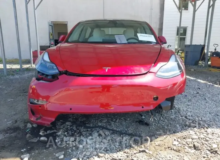 TESLA MODEL 3 2022 vin 5YJ3E1EA6NF342454 from auto auction Iaai