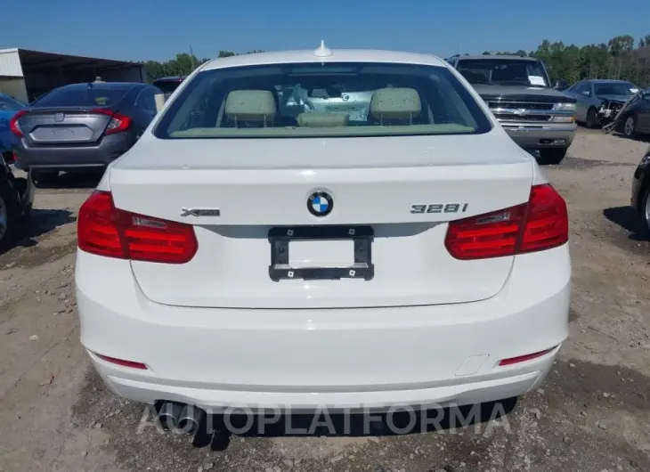 BMW 328I  2015 vin WBA3B5G53FNS12633 from auto auction Iaai