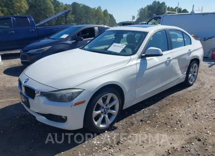 BMW 328I  2015 vin WBA3B5G53FNS12633 from auto auction Iaai