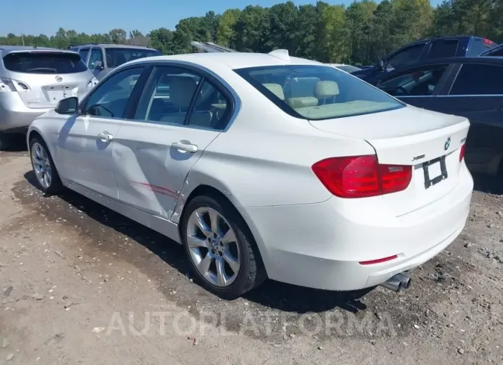 BMW 328I  2015 vin WBA3B5G53FNS12633 from auto auction Iaai