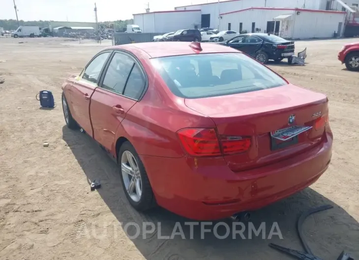 BMW 328I  2015 vin WBA3C1C53FP852907 from auto auction Iaai