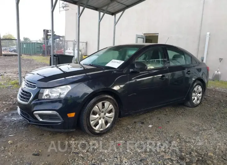 CHEVROLET CRUZE 2015 vin 1G1PA5SG7F7271813 from auto auction Iaai