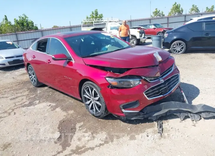 CHEVROLET MALIBU 2017 vin 1G1ZE5STXHF155380 from auto auction Iaai