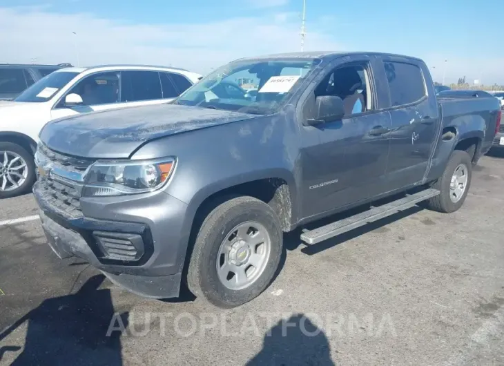 CHEVROLET COLORADO 2022 vin 1GCGSBEN8N1178698 from auto auction Iaai