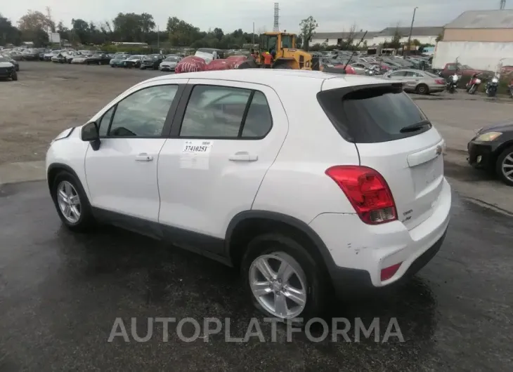 CHEVROLET TRAX 2019 vin 3GNCJKSB7KL319221 from auto auction Iaai