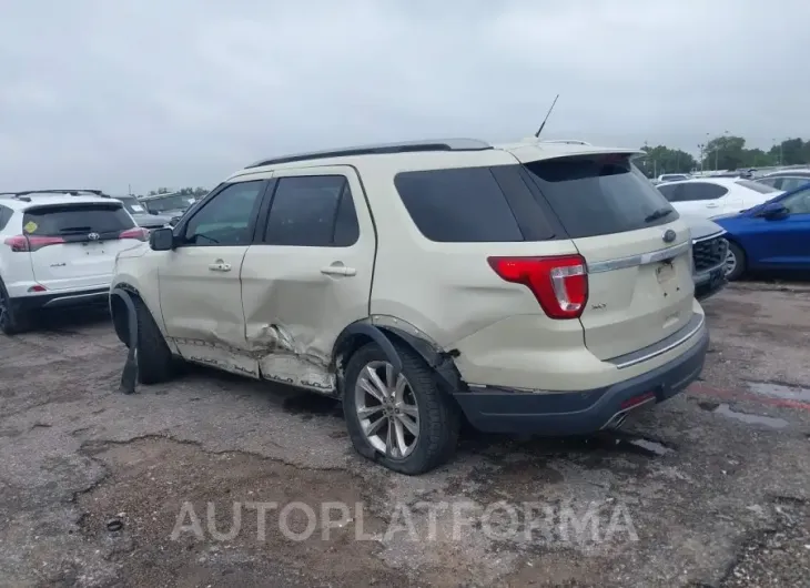 FORD EXPLORER 2018 vin 1FM5K7D87JGA41657 from auto auction Iaai