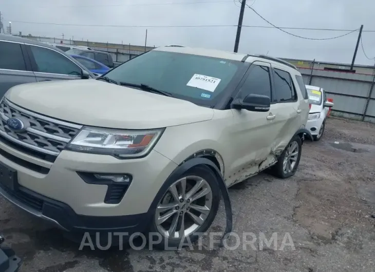 FORD EXPLORER 2018 vin 1FM5K7D87JGA41657 from auto auction Iaai