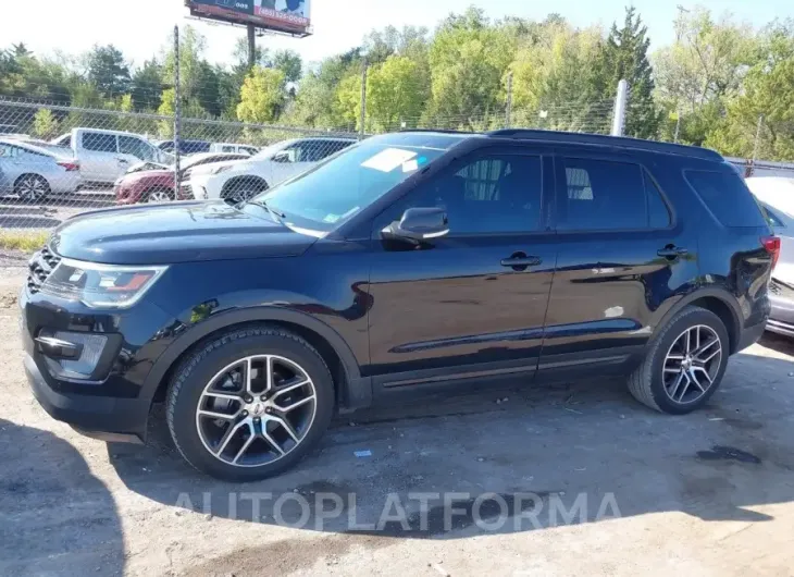 FORD EXPLORER 2017 vin 1FM5K8GT5HGA98942 from auto auction Iaai