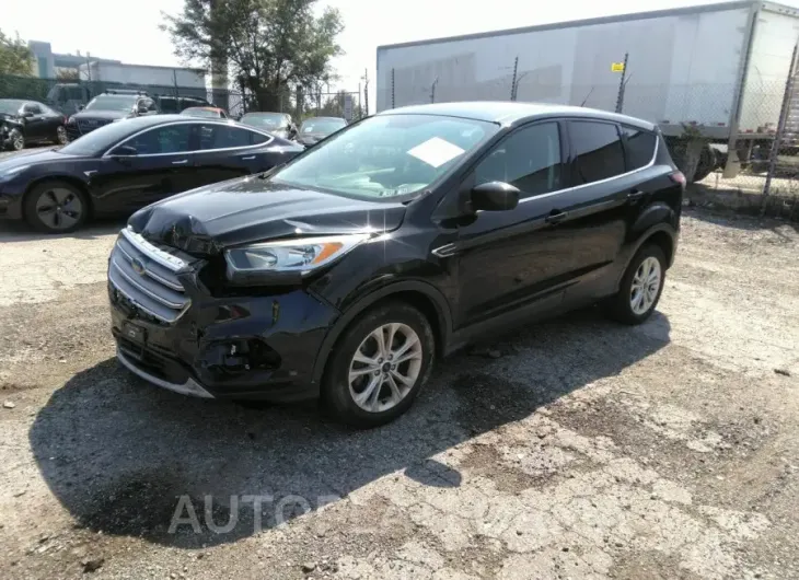 FORD ESCAPE 2017 vin 1FMCU9GD5HUD44289 from auto auction Iaai