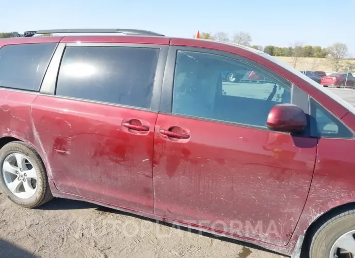 TOYOTA SIENNA 2017 vin 5TDKZ3DC3HS798538 from auto auction Iaai