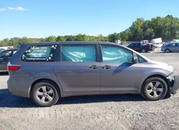 TOYOTA SIENNA 2015 vin 5TDZK3DC8FS557736 from auto auction Iaai