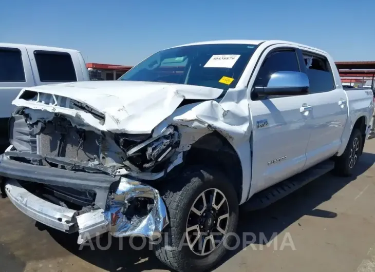 TOYOTA TUNDRA 4WD 2020 vin 5TFHY5F13LX873696 from auto auction Iaai