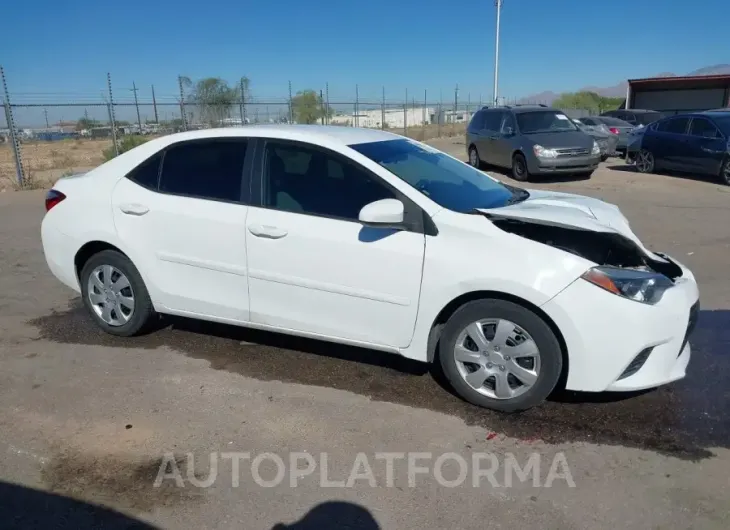 TOYOTA COROLLA 2015 vin 5YFBURHE7FP326264 from auto auction Iaai