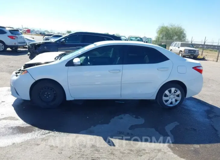 TOYOTA COROLLA 2015 vin 5YFBURHE7FP326264 from auto auction Iaai