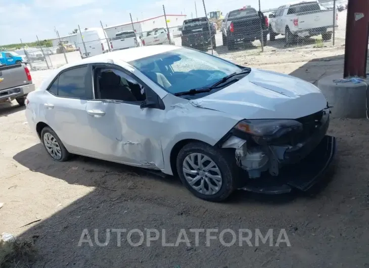 TOYOTA COROLLA 2019 vin 5YFBURHEXKP927419 from auto auction Iaai