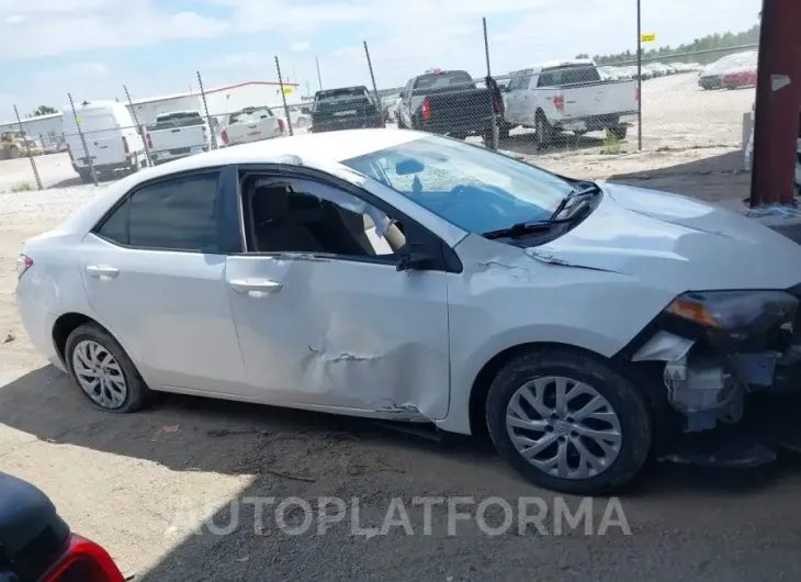 TOYOTA COROLLA 2019 vin 5YFBURHEXKP927419 from auto auction Iaai