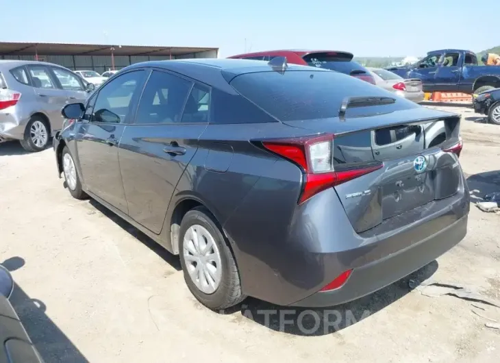 TOYOTA PRIUS 2020 vin JTDKARFU6L3116892 from auto auction Iaai