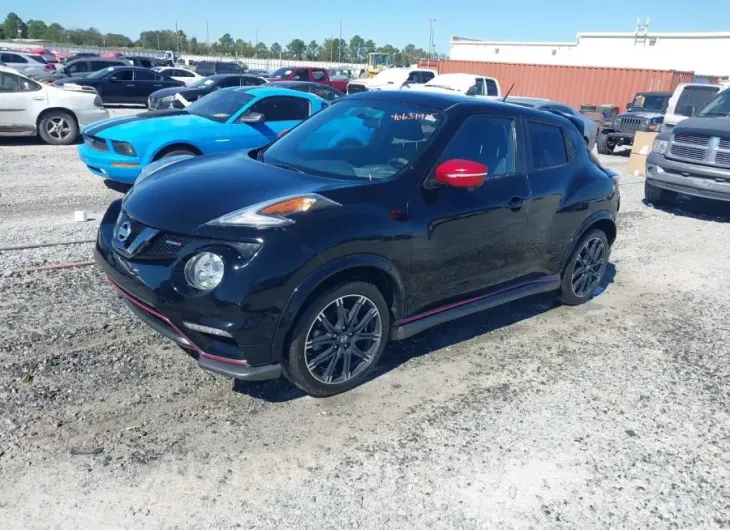 NISSAN JUKE 2015 vin JN8AF5MV6FT564317 from auto auction Iaai