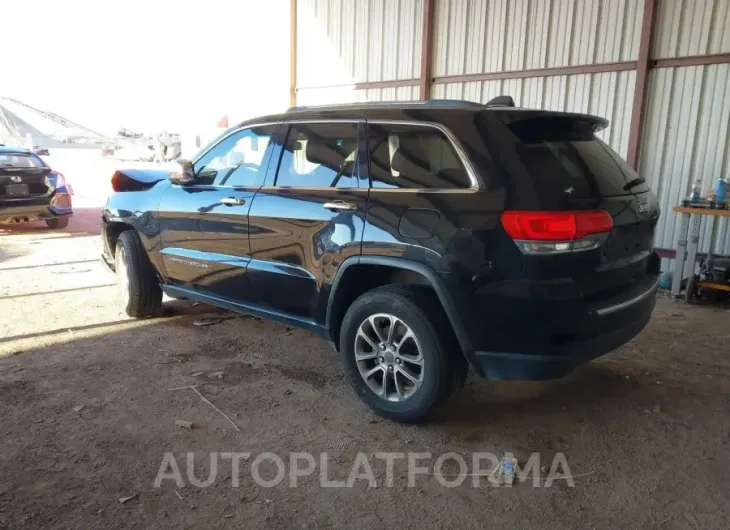 JEEP GRAND CHEROKEE 2015 vin 1C4RJEBG0FC829167 from auto auction Iaai