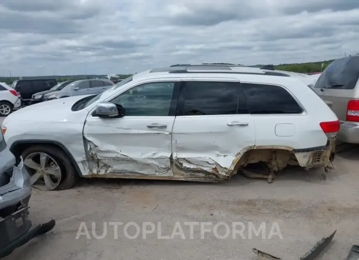 JEEP GRAND CHEROKEE 2015 vin 1C4RJFBG2FC734387 from auto auction Iaai