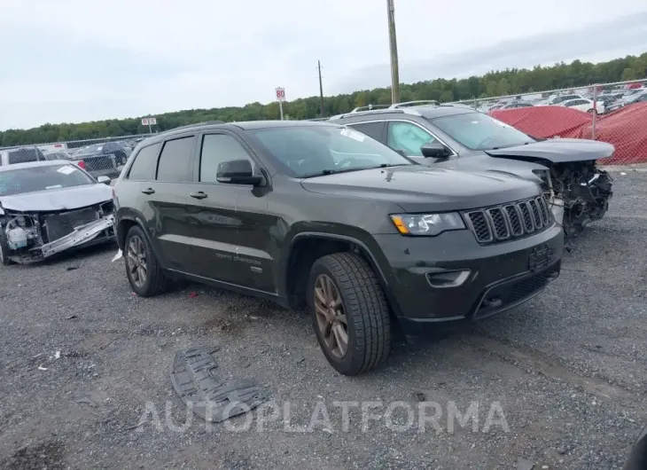 JEEP GRAND CHEROKEE 2016 vin 1C4RJFBG3GC435086 from auto auction Iaai