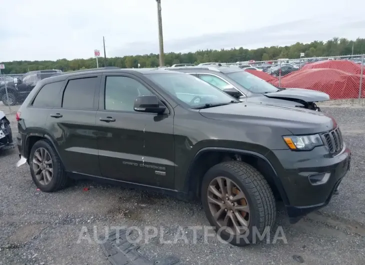 JEEP GRAND CHEROKEE 2016 vin 1C4RJFBG3GC435086 from auto auction Iaai