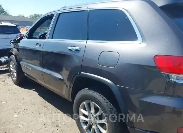 JEEP GRAND CHEROKEE 2015 vin 1C4RJFBG6FC866567 from auto auction Iaai