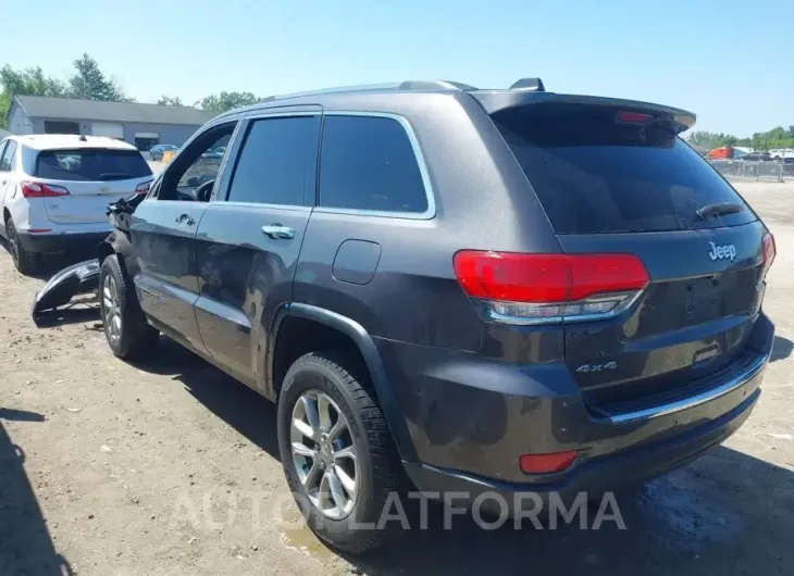 JEEP GRAND CHEROKEE 2015 vin 1C4RJFBG6FC866567 from auto auction Iaai