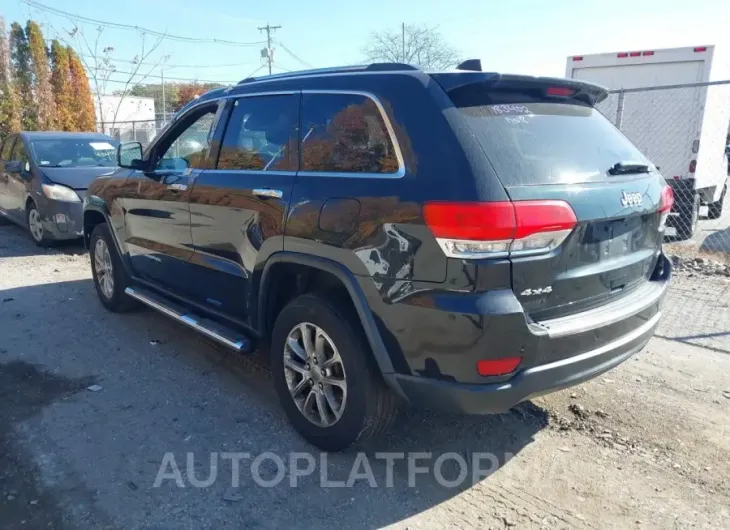 JEEP GRAND CHEROKEE 2015 vin 1C4RJFBGXFC183402 from auto auction Iaai